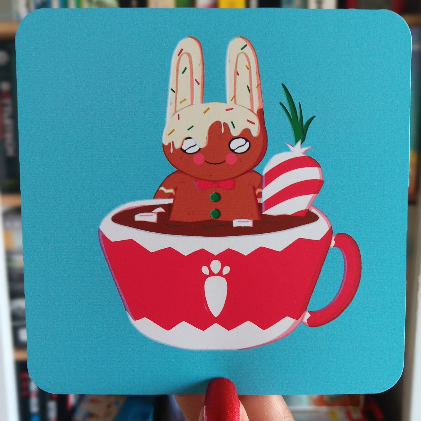 Gingerbread Bunny Print