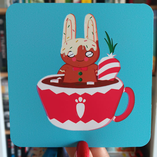 Gingerbread Bunny Print