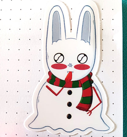 Snow Bunny Sticker